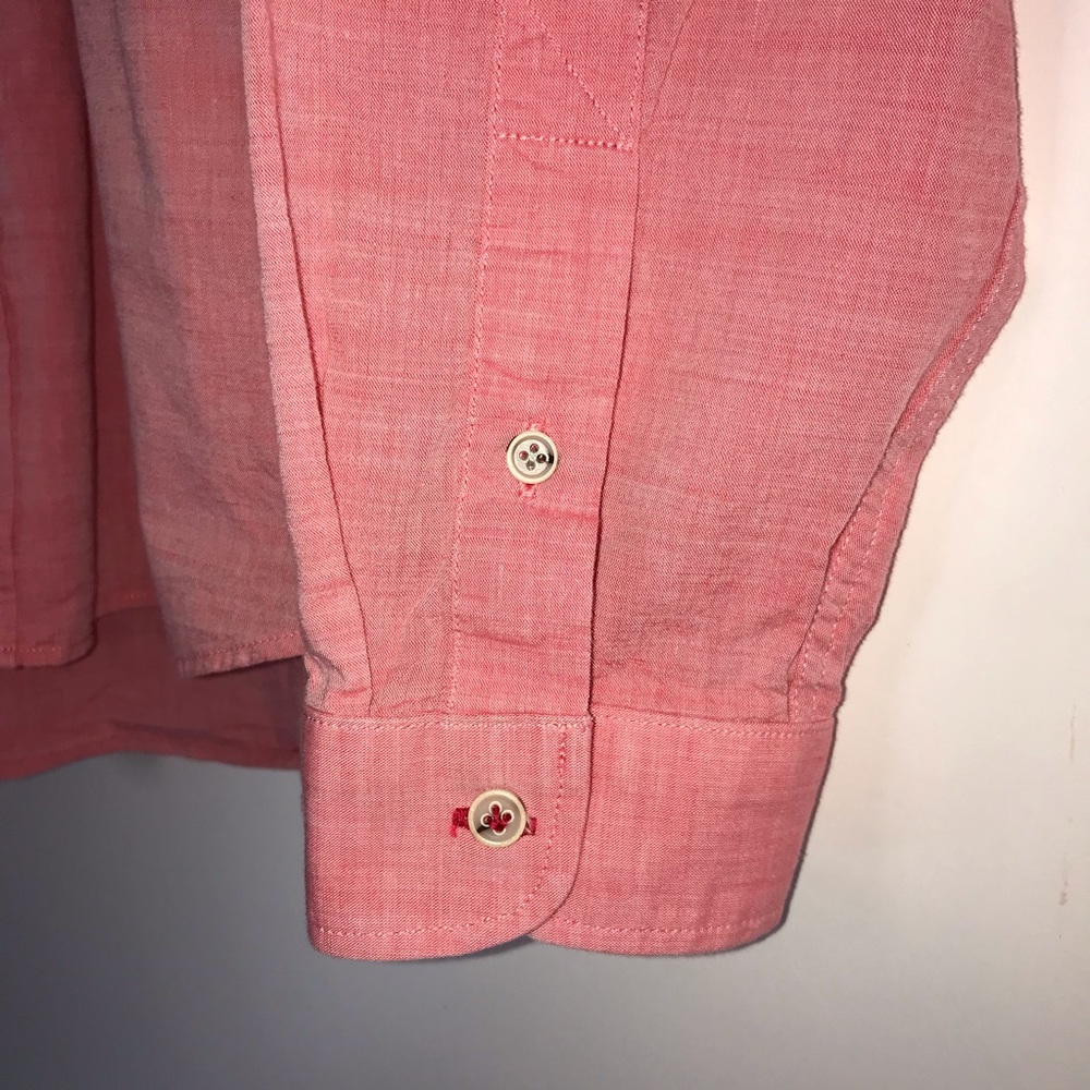 ZARA MAN regular fit Long Sleeve button down dress shirt LARGE - Picture 7 of 14